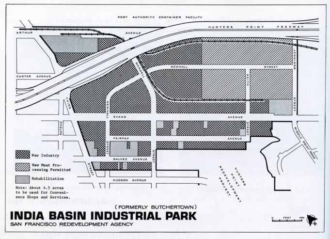 Generational Wealth via Real Estate India Basin Industrial Park, formerly Butchertown, San Francisco Redevelopment Agency (1973)